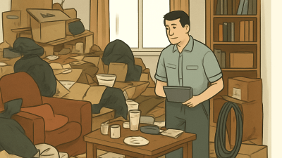 Syndrome Diogène Marseille avant débarrassage